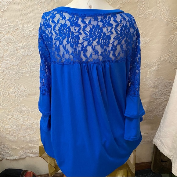 Blue Tunic Top - Picture 2 of 3